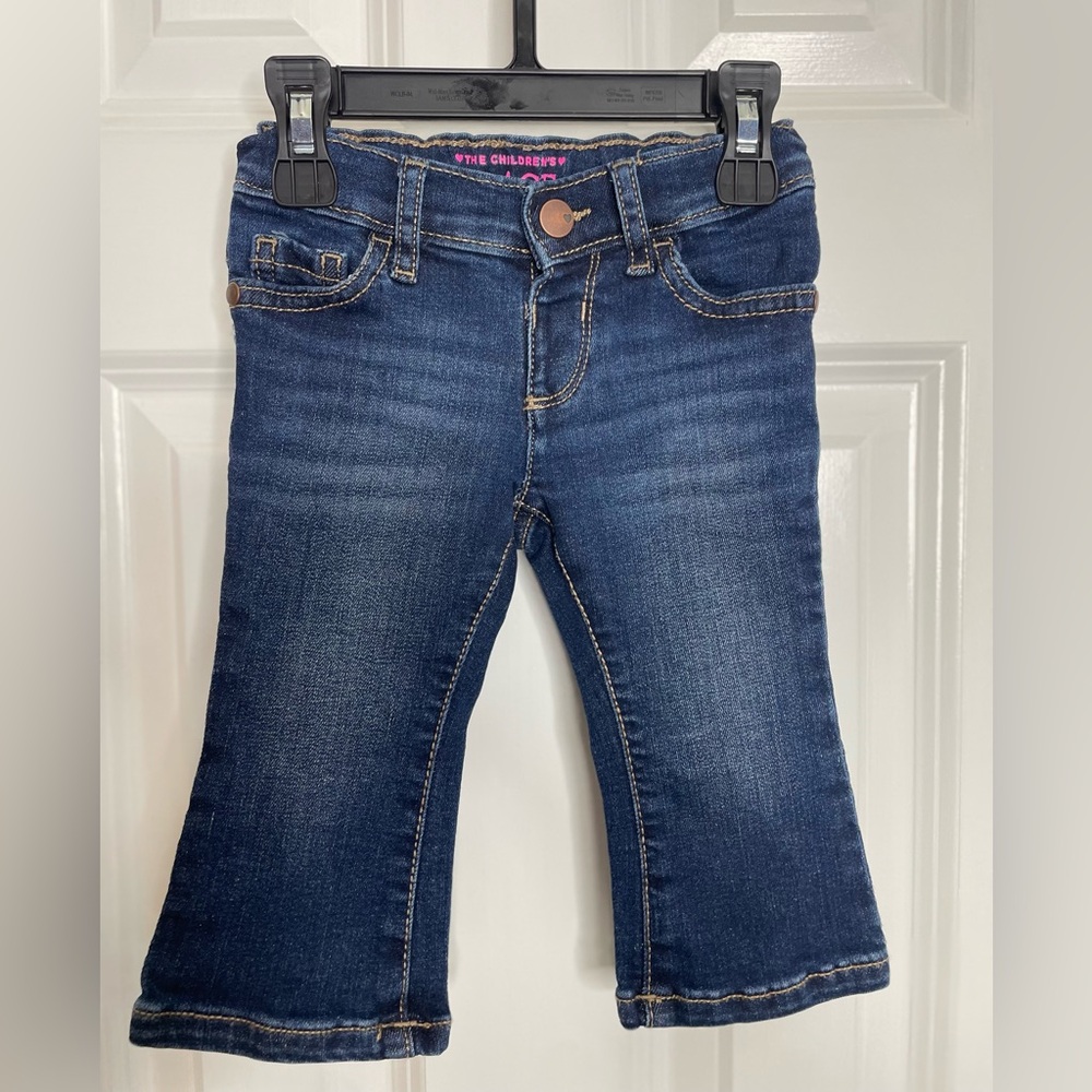 The Children's Place Blue Jeans with Stretch Bootcut